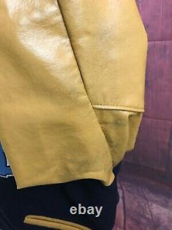 Vintage UNC University North Carolina Tar Heels Letterman Jacket DeLong Mens XL