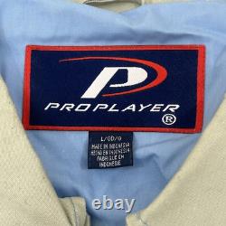 Vintage UNC University North Carolina Tar Heels ProPlayer Full Zip Jacket Sz 2XL