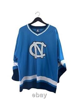 Vintage UNC north carolina tar heels hockey jersey mens size XL 90s tupac 2pac