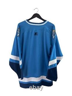 Vintage UNC north carolina tar heels hockey jersey mens size XL 90s tupac 2pac