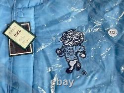 Vintage UNC tar heels conic jacket coat mens size XXL deadstock NWT 90s NOS