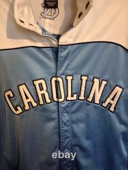 Vintage Y2K Jordan UNC Tar Heels Break Away Warm Up Track Suit Size M Used EUC