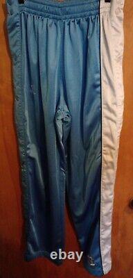 Vintage Y2K Jordan UNC Tar Heels Break Away Warm Up Track Suit Size M Used EUC