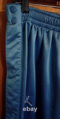Vintage Y2K Jordan UNC Tar Heels Break Away Warm Up Track Suit Size M Used EUC