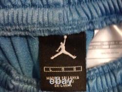 Vintage Y2K Jordan UNC Tar Heels Break Away Warm Up Track Suit Size M Used EUC
