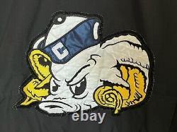 Vintage starter unc north carolina tar heels jacket coat mens size large 90s