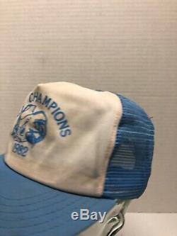 Vtg 80s 1982 University Of North Carolina Unc Carolina Tarheels Hat Cap Snapback