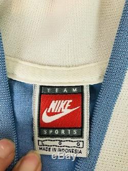 Vtg Nike UNC North Carolina Tar Heels Men's L Warm Up Jersey Shooting Shirt