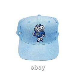 Vtg Rare NCAA North Carolina Tar Heels American Needle Blockhead Snapback Hat