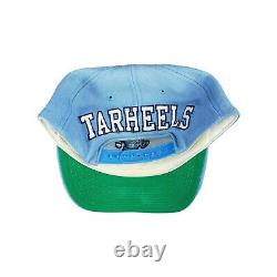 Vtg Rare NCAA North Carolina Tar Heels American Needle Blockhead Snapback Hat