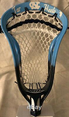 Warrior Blade OGX Custom dyed men's lacrosse head North Carolina Tar Heels UNC