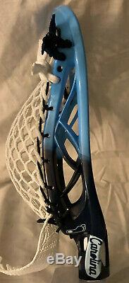 Warrior Blade OGX Custom dyed men's lacrosse head North Carolina Tar Heels UNC