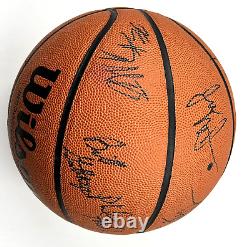 Wilson Basketball Dean Smith Phil Ford Autographed & More UNC Tarheels