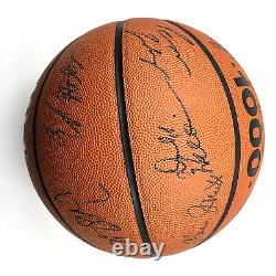 Wilson Basketball Dean Smith Phil Ford Autographed & More UNC Tarheels