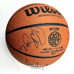 Wilson Basketball Dean Smith Phil Ford Autographed & More UNC Tarheels