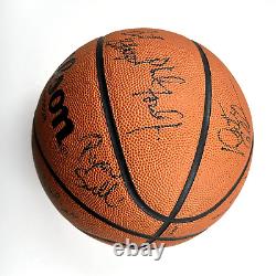 Wilson Basketball Dean Smith Phil Ford Autographed & More UNC Tarheels