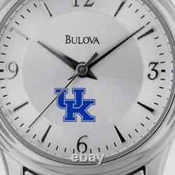 Women's North Carolina Tarheels UNC Watch Bulova Silver Circle II
