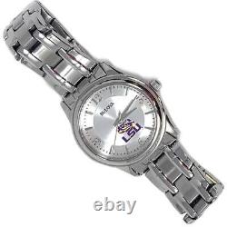 Women's North Carolina Tarheels UNC Watch Bulova Silver Circle II