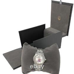 Women's North Carolina Tarheels UNC Watch Bulova Silver Circle II