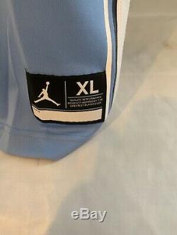 150 $ Authentiques Tn Nike Unc Tar Heels Jordan # 23 Basketball Jersey XL Cousu
