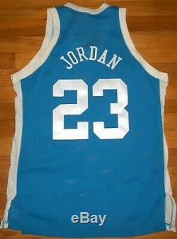1982-83 Heels Unc Tar Jordan Jersey Authentique Sz 44 Sable Knit Berlin Wi USA