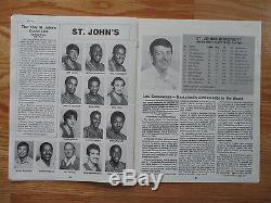 1982 Rancard Classique IV Unc Tarheels St. Programme John's Avec Ticket Michael Jordan