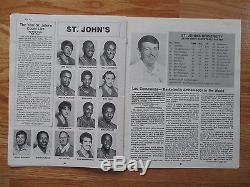 1982 Tip-off Classic IV Unc Tarheels St. Programme John's Avec Ticket Michael Jordan