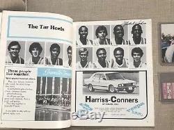 1982 Unc Tarheels Carolina Basketball Pré-recrue Michael Jordan Vintage Auto 1/1