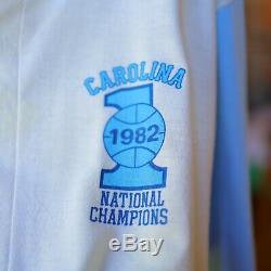 1982 Vtg Carolina Tar Heels Shirt Mince Henley Michael Jordan Med / Large Années 80 Unc