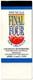 1993 Ncaa Final 4 Quatre 2 Billets Livret Unc Tar Heels Fab Five Webber Temps Mort