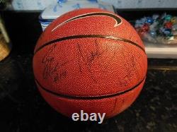 2000-2001 Unc Tar Talon Basketball Autographe Basketball