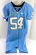 2008-12 North Carolina Tar Heels Unc #54 Maillot Bleu Utilisé Np Rem 46 Dp54768
