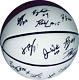 2021-2022 Unc Tar Heels Team Signé Autograph Logo Basketball Coa Caroline Du Nord