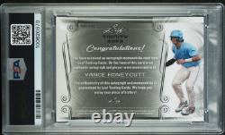 2023 Feuille Trinity PATCH AUTO Bronze 84/99 VANCE HONEYCUTT Tar Heels UNC PSA 9