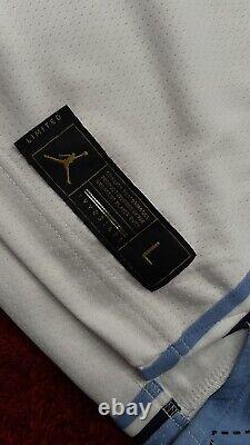#23 Michael Jordan Youth/men's Unc Tar-heels White/blue/black Stitched Jersey