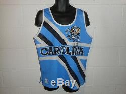 90 Vintage Starter Unc Caroline Du Nord Tarheels Blue Heaven Basketball Jersey XL