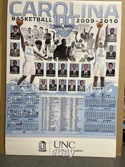 Affiche de l'équipe de basketball UNC Tarheels Vintage Lot de plusieurs posters '03-'10
