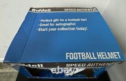 Afficher le casque de football authentique Riddell Speed des NORTH CAROLINA TAR HEELS NCAA