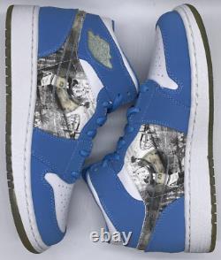 Air Jordan 1 Retro GS Alpha UNC Tar Heels 316270-142 Taille 5 2007 NEUF JAMAIS PORTÉ