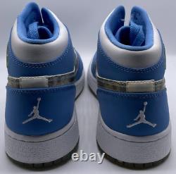 Air Jordan 1 Retro GS Alpha UNC Tar Heels 316270-142 Taille 5 2007 NEUF JAMAIS PORTÉ