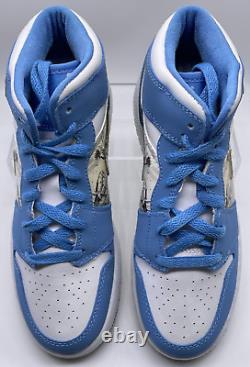 Air Jordan 1 Retro GS Alpha UNC Tar Heels 316270-142 Taille 5 2007 NEUF JAMAIS PORTÉ