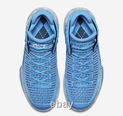 Air Jordan 32 XXXII Nike Hommes Unc Tar Heels Bleu Aa1253-406 Taille 17 Us