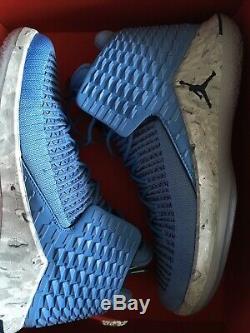 Air Jordan XXXII 32 Talons De Goudron Caroline Du Nord Unc Nike Brand New 11