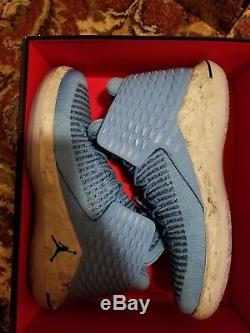 Air Jordan XXXII 32 Tar Heels Hommes Aa1253-406 Unc Bleu Chaussures De Basketball Pointure 14