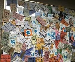 Années 1970 Années 1980 Années 90 Unc Caroline Du Nord Tar Talons 117 Lot De Billets Jordan Worthy Smith