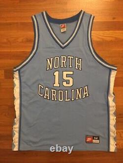 Authentique Nike Unc North Carolina Tar Heels Vince Carter College Jersey 52 2xl