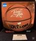 Ballon De Basket Signé Par Tyler Hansbrough Ncaa Wilson Unc Tar Heels