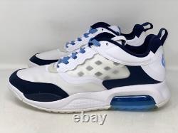 Baskets Air Jordan Max 200 Blanches UNC Tar Heels PE, Taille 11 BNIB CZ4947-144