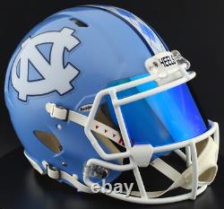 CASQUE DE FOOTBALL RÉPLIQUE À TAILLE RÉELLE Riddell Speed DES TAR HEELS DE L'UNC DE CAROLINE DU NORD