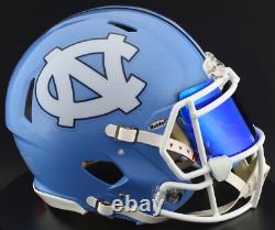 CASQUE DE FOOTBALL RÉPLIQUE À TAILLE RÉELLE Riddell Speed DES TAR HEELS DE L'UNC DE CAROLINE DU NORD
